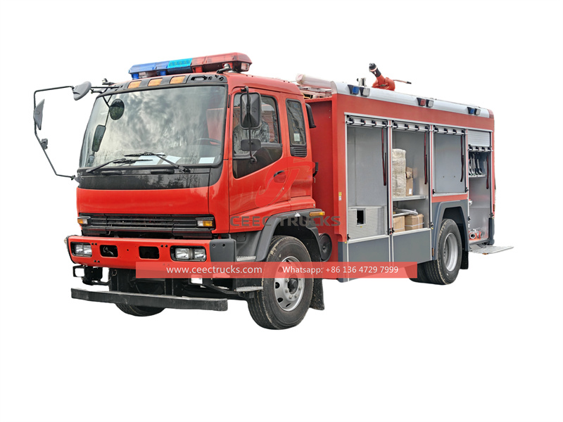 ISUZU FVR fire fighting truck