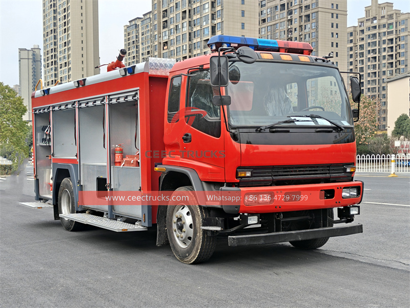 ISUZU FVR fire fighting truck