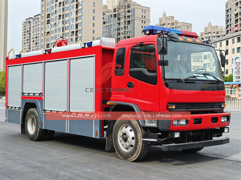 ISUZU FVR fire fighting truck