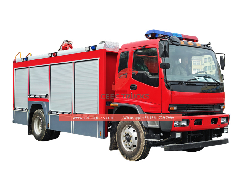 ISUZU FVR fire fighting truck