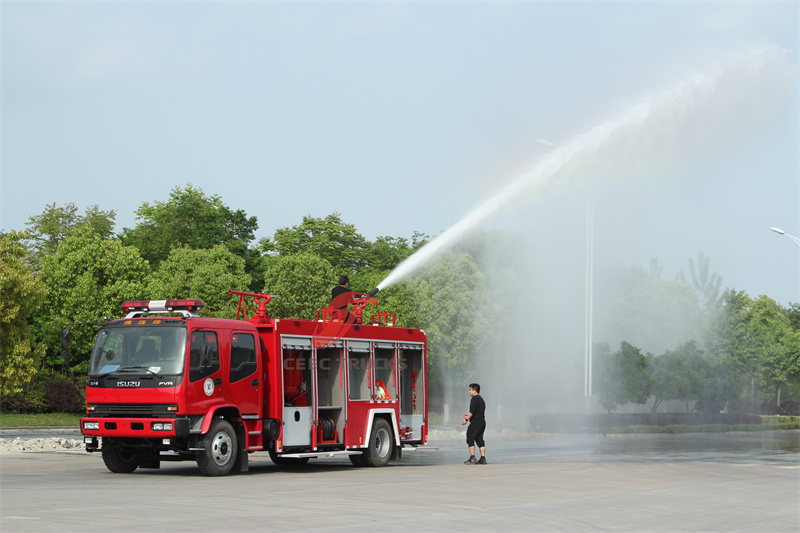 ISUZU FVR fire fighting truck