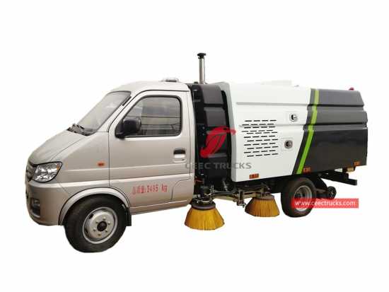 2.5CBM Road sweeper truck - CEEC Trucks