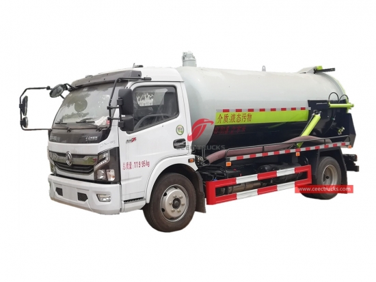 8,000 Litres Vacuum Sewage Suction Truck DONGFENG - CEEC Trucks