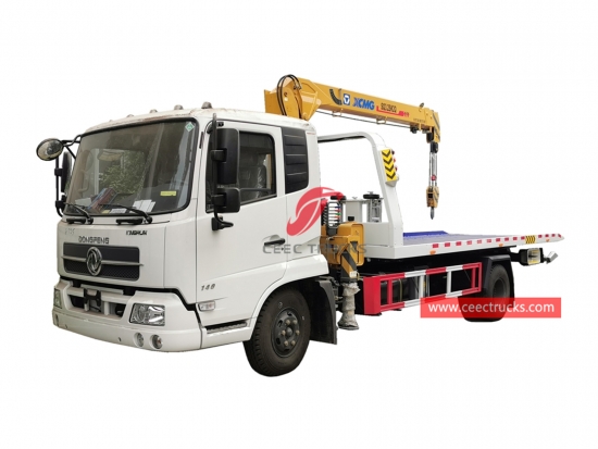 5Tons Road Wrecker with Crane - CEEC Trucks