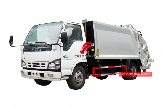 ISUZU 6CBM Refuse compressor truck