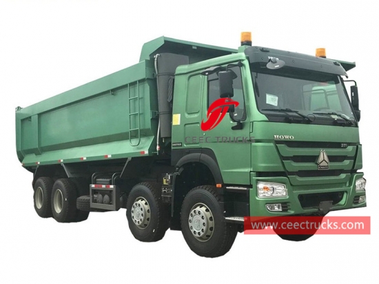 HOWO 12 wheeler tipper truck