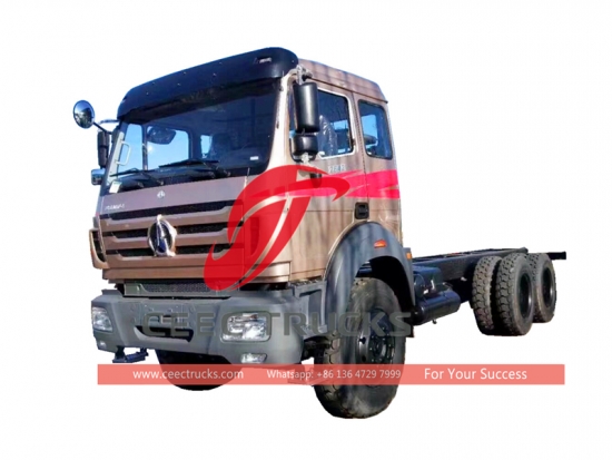 beiben 2642 cargo truck 6*6 drive