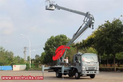 Isuzu brand Insulated Bucket Manlift Truck