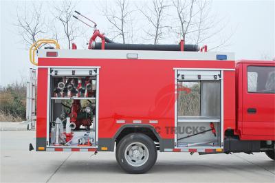 New Isuzu 4KH1 120HP 3000 Liters Fire fighting truck