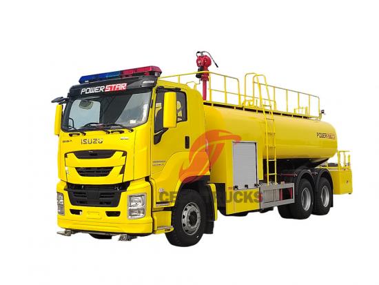 Isuzu VC61 water fire truck with 6UZ1 engine