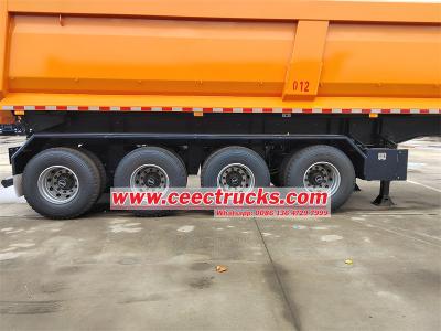 4-axle tipper trailer for sale