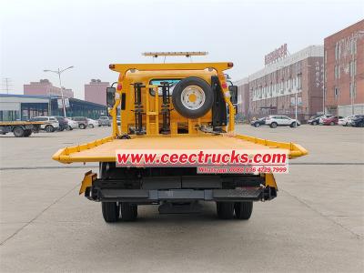 Isuzu ELF 5 Ton recovery crane flatbed road rescue truck