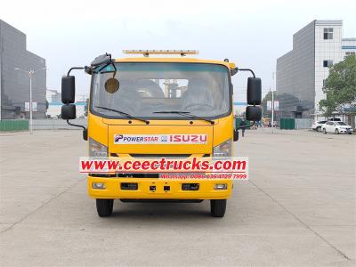 Isuzu ELF 5 Ton recovery crane flatbed road rescue truck