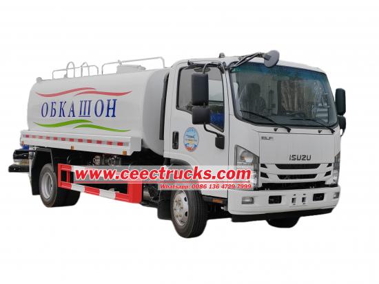 Russia Isuzu water hauling tanker truck