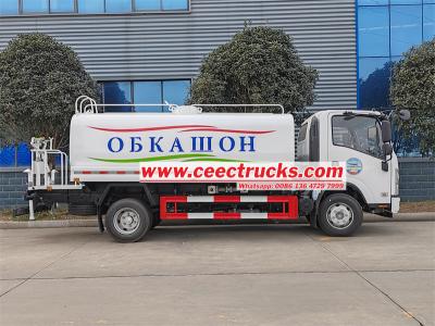 Russia Isuzu water hauling tanker truck