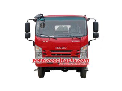 Isuzu 4X4 crew cabin fire fighting truck chassis