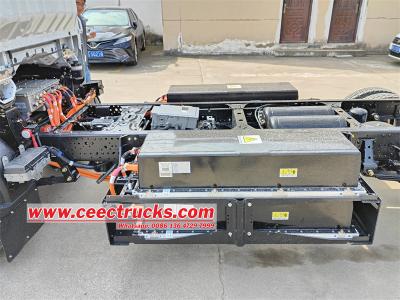 Isuzu Electricity 4x2 garbage compactor truck