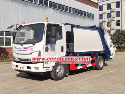 Isuzu Electricity 4x2 garbage compactor truck