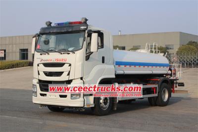 Isuzu GIGA 4HK1 10cbm water tanker truck