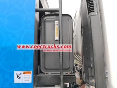 Isuzu 10 cbm automatic rear loader garbage truck