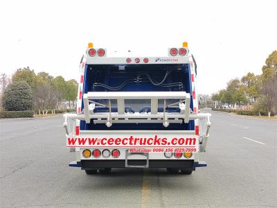 Isuzu 10 cbm automatic rear loader garbage truck