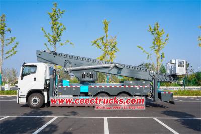 Isuzu 56 meter manlift hydraulic platform truck