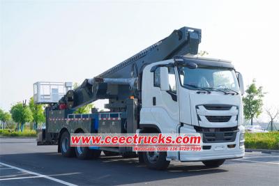 Isuzu 56 meter manlift hydraulic platform truck