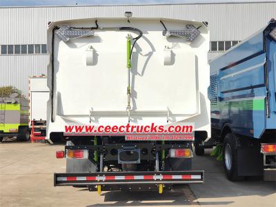 Isuzu 12 cbm mechanical vacuum sweeper truck