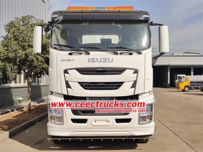 Isuzu 12 cbm mechanical vacuum sweeper truck