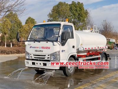 5,000L Isuzu Sprinkler Truck Factory