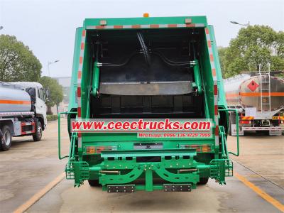 2025 new FAW 4x2 10CBM rear loader garbage truck