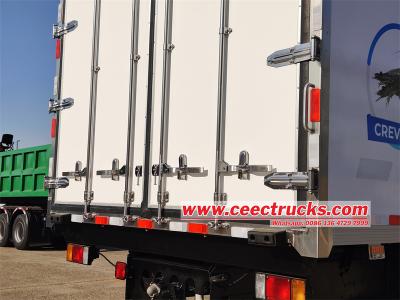 Isuzu 8x4 refrigerated reefer box truck