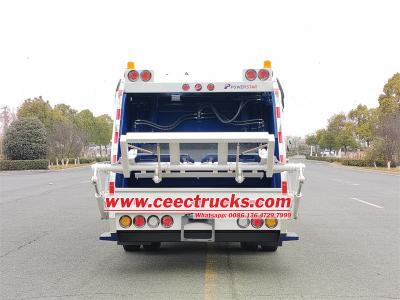 Isuzu 10 yard rear lift garbage truck