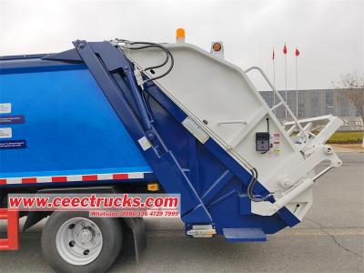 Isuzu 10 yard rear lift garbage truck