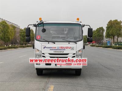 Isuzu 10 yard rear lift garbage truck