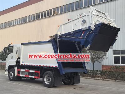 ISUZU GIGA 16CBM solid waste compactor truck