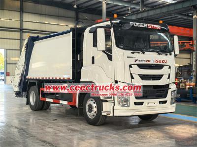 ISUZU GIGA 16CBM solid waste compactor truck