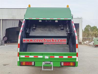 Brand new HOWO 10CBM refuse compactor truck with low price