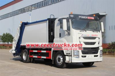 ISUZU GIGA 16CBM solid waste compactor truck