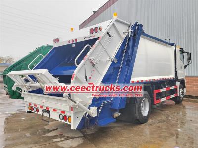 ISUZU GIGA 16CBM solid waste compactor truck