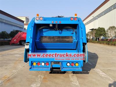 ISUZU NPR 10CBM rear loader waste collection truck