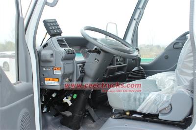 ISUZU 6CBM refuse compactor truck for sale