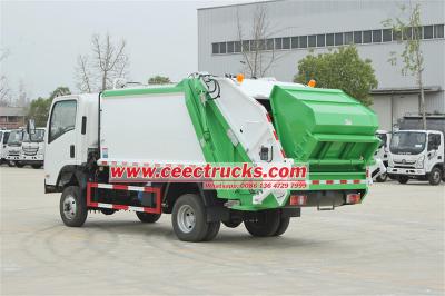 ISUZU 4x4 NPR 10CBM rear loader truck