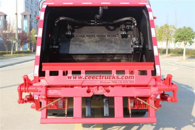 ISUZU ELF 8CBM rear loader waste collection truck