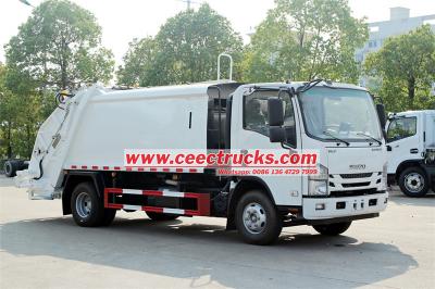 Philippine Isuzu ELF waste compactor truck