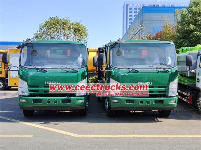 ISUZU NPR 8CBM refuse compactor truck