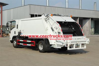 Philippine Isuzu ELF waste compactor truck