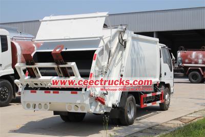 ISUZU NKR 6CBM refuse compactor garbage truck