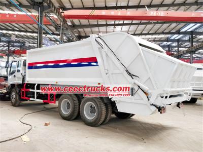 Isuzu FVZ 20 cbm rear loader compactor truck