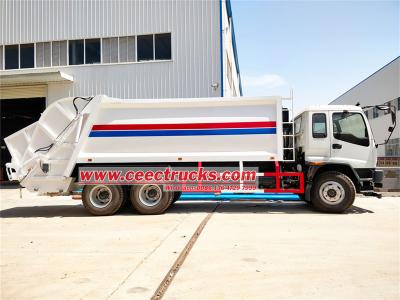 Isuzu FVZ 20 cbm rear loader compactor truck